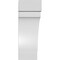 Ekena Millwork 3 1/2-in. W x 6-in. D x 10-in. H Merced Architectural Grade PVC Knee Brace BRCP035X06X10MRC - alternate 3